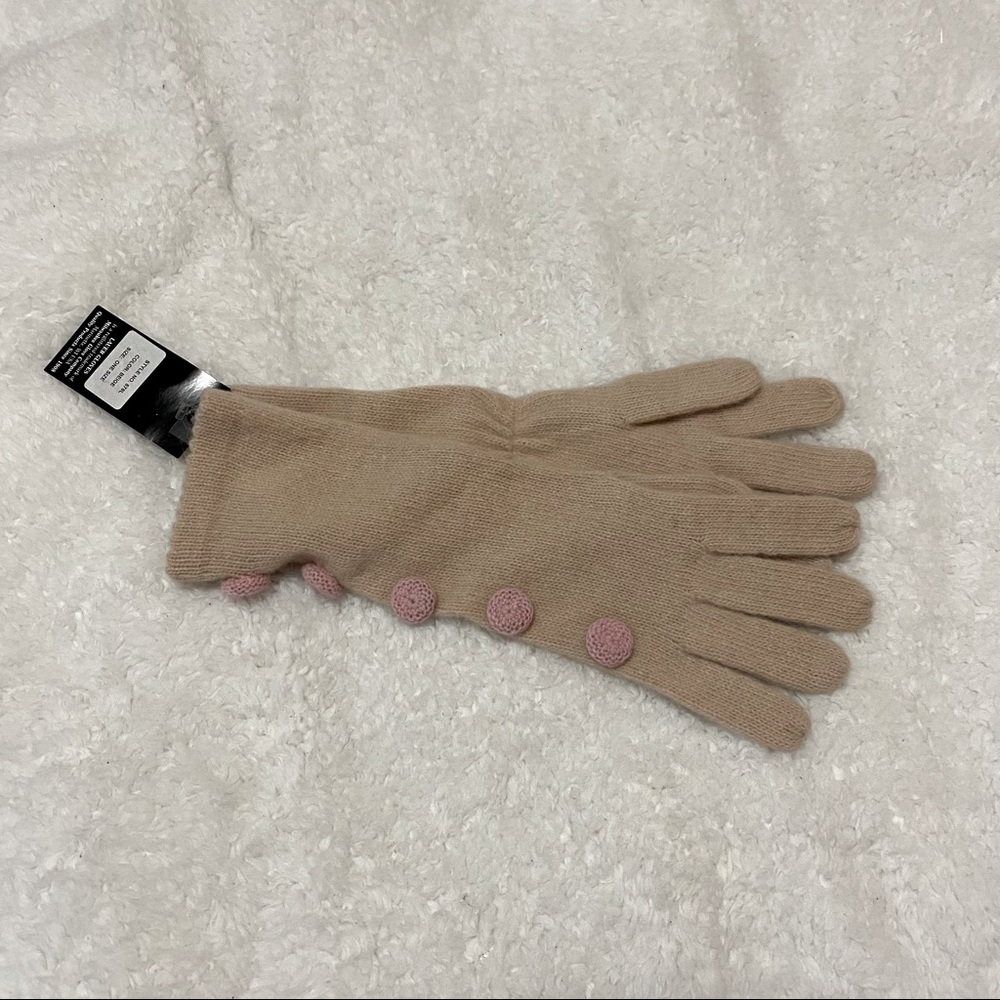 Lauer wool/angora blend gloves